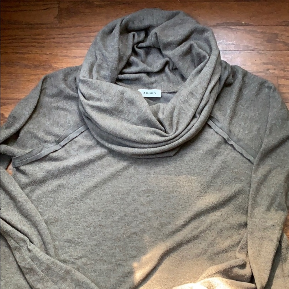 Cowl neck sweater